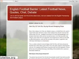 Sites similar to englishfootballbanter.blogspot.com