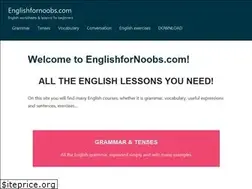 Sites similar to englishfornoobs.com