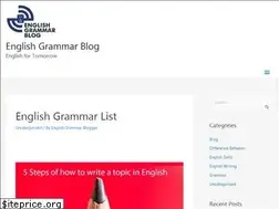 Sites similar to englishgrammarblog.com