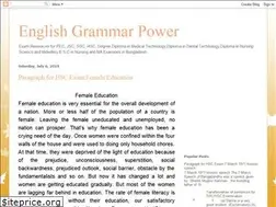 Sites similar to englishgrammarpower.blogspot.com