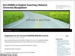 Sites similar to englishhonoursmastersnu.wordpress.com