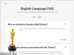 Sites similar to englishlanguagefaqs.com