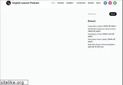 Sites similar to englishlearnerpodcast.com