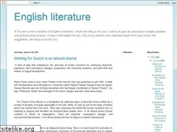 Sites similar to englishliterature4you.blogspot.com