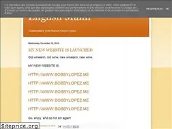 Sites similar to englishmanif.blogspot.com
