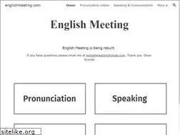 Sites similar to englishmeeting.com