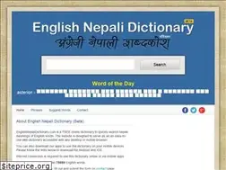 Sites similar to englishnepalidictionary.com