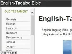 Sites similar to englishtagalogbible.com
