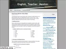 Sites similar to englishteachermexico.wordpress.com
