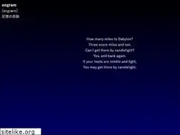 Sites similar to engram.jp