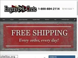 Sites similar to engraveacrete.com