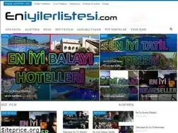 Sites similar to eniyilerlistesi.com