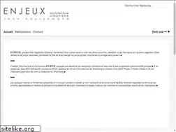 Sites similar to enjeux-architectes.fr