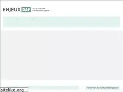 Sites similar to enjeuxdaf.com