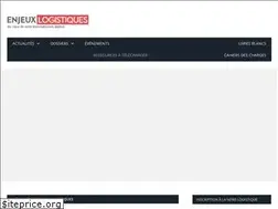 Sites similar to enjeuxlogistiques.com