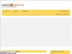 Sites similar to enjeuxmarketing.com