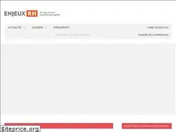 Sites similar to enjeuxrh.com