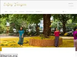 Sites similar to enjoy-yangon.com