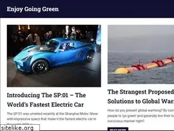Sites similar to enjoygoinggreen.com