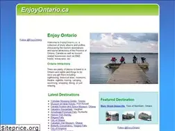 Sites similar to enjoyontario.ca