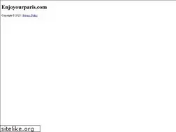 Sites similar to enjoyourparis.com