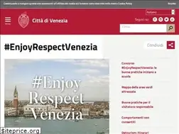 Sites similar to enjoyrespectvenezia.it