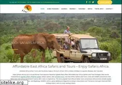 Sites similar to enjoysafarisafrica.com