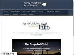 Sites similar to enjoythebible.org