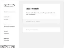 Sites similar to enjoyyourbaby.com.au