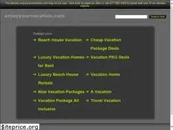 Sites similar to enjoyyourvacation.com