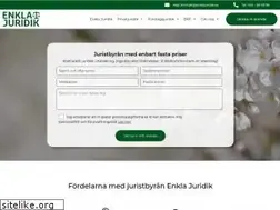 Sites similar to enklajuridik.se