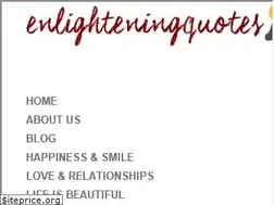 Sites similar to enlighteningquotes.com