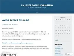 Sites similar to enlineaconelevangelio.wordpress.com