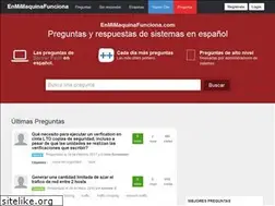 Sites similar to enmimaquinafunciona.com