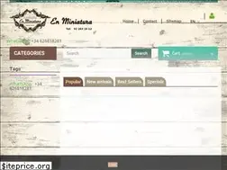 Sites similar to enminiatura.es