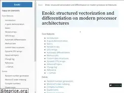 Sites similar to enoki.readthedocs.io