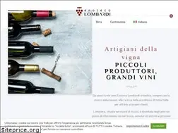Sites similar to enotecalombardi.com