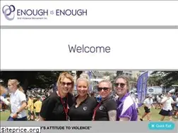 Sites similar to enoughisenough.org.au