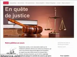 Sites similar to enquetedejustice.org