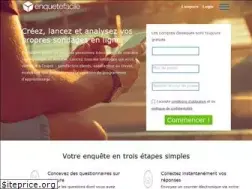 Sites similar to enquetefacile.com