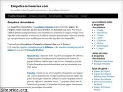 Sites similar to enquetes-remunerees.com