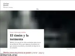Sites similar to enriquekrauze.com