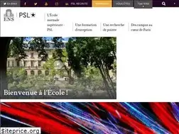Sites similar to ens.fr