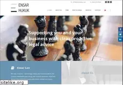 Sites similar to ensarhukuk.com