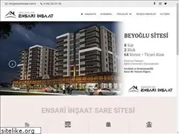 Sites similar to ensariinsaat.com.tr