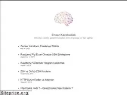 Sites similar to ensarkarabudak.com