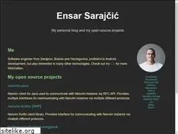 Sites similar to ensarsarajcic.com