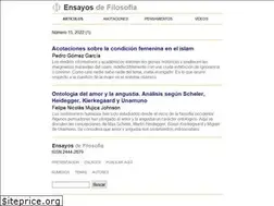 Sites similar to ensayos-filosofia.es