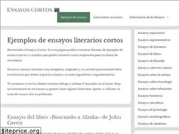 Sites similar to ensayoscortos.com