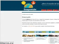 Sites similar to ensayostube.com
